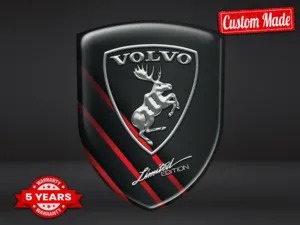 Volvo Stoßsticker Sportlich Racing Stern Auto